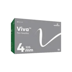 BD Viva Pen Needles 32G 4mm Pack of 90
