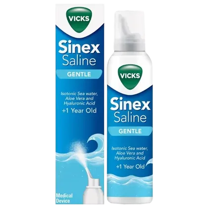 Vicks Sinex Saline Gentle Nasal Spray 120ml