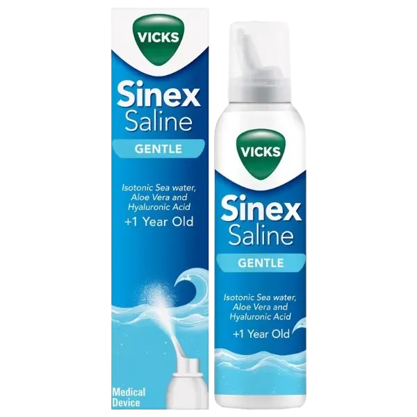 Vicks Sinex Saline Gentle Nasal Spray 120ml