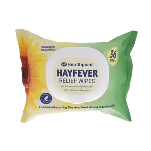 Healthpoint Hayfever Relief Wipes Pack of 36