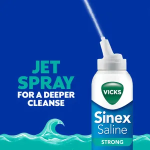 Vicks Sinex Saline Strong Nasal Spray 120ml