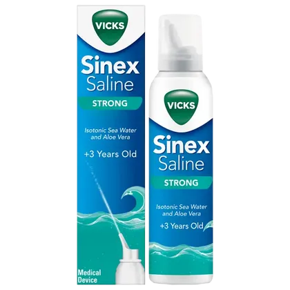 Vicks Sinex Saline Strong Nasal Spray 120ml