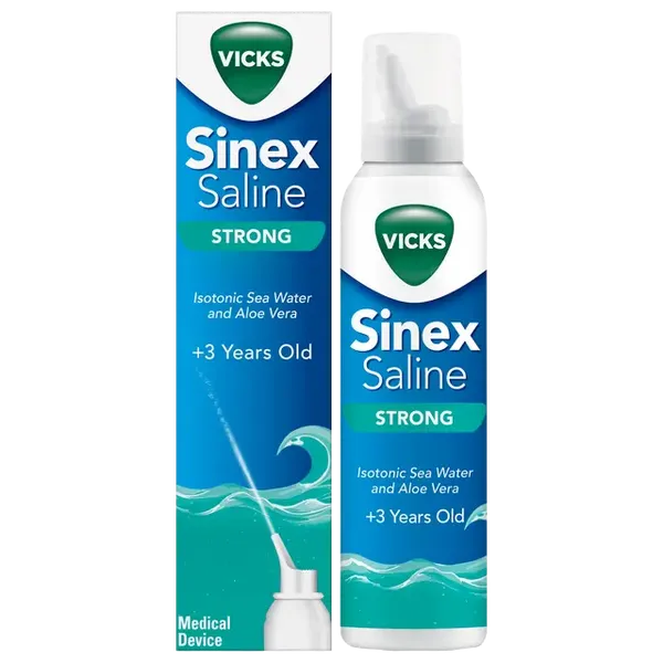 Vicks Sinex Saline Strong Nasal Spray 120ml