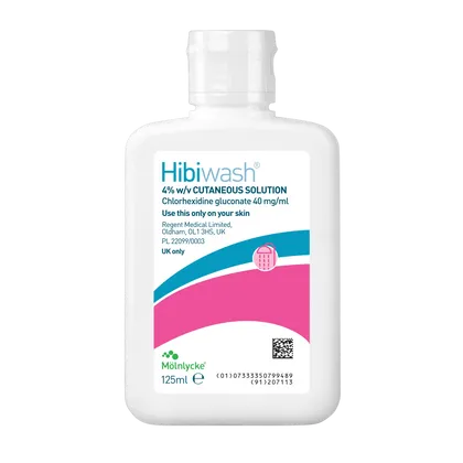 Hibiwash Antimicrobial Skin Cleanser 125ml