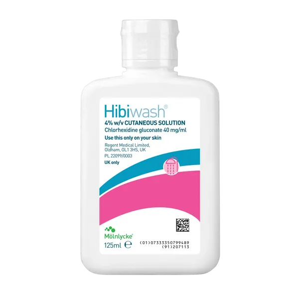 Hibiwash Antimicrobial Skin Cleanser 125ml