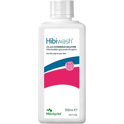 Hibiwash Antimicrobial Skin Cleanser 500ml
