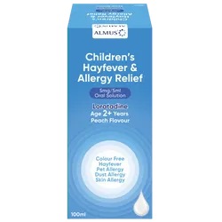 Almus Children's Hayfever & Allergy Relief Solution 100ml