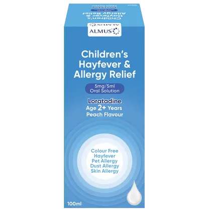 Almus Children's Hayfever & Allergy Relief Solution 100ml