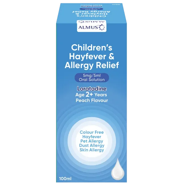 Almus Children's Hayfever & Allergy Relief Solution 100ml