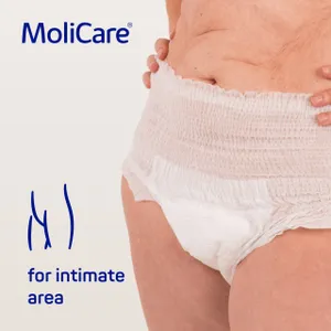 MoliCare Moist Skin Care Tissues - Pack of 50 | Incontinence Wipes