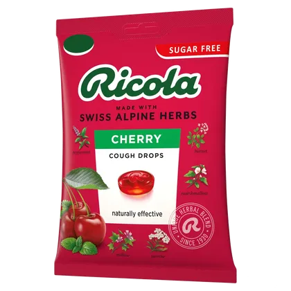 Ricola Sugar Free Cherry Cough Drops 70g