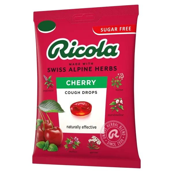 Ricola Sugar Free Cherry Cough Drops 70g