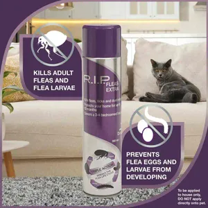 R.I.P Fleas Household Parasite Spray 600ml