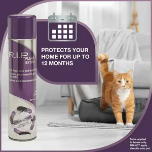 R.I.P Fleas Household Parasite Spray 600ml