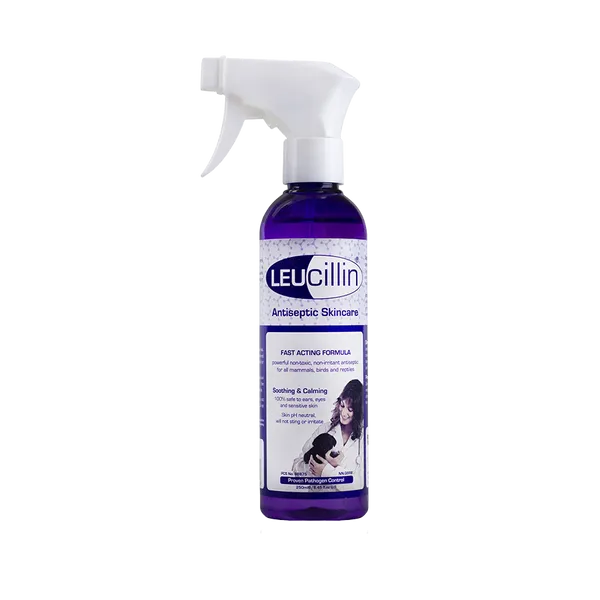 Leucillin Antiseptic Pet Skincare Spray 250ml