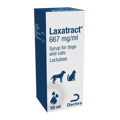 Laxatract Syrup for Dogs & Cats 667mg/ml 50ml