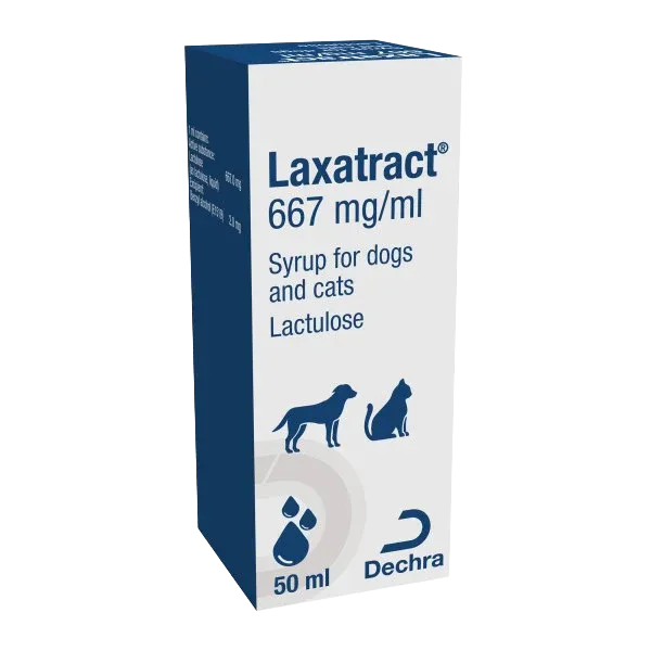 Laxatract Syrup for Dogs & Cats 667mg/ml 50ml