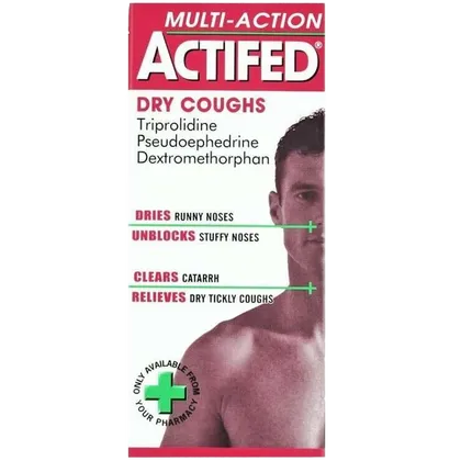 Actifed Multi-Action Dry Coughs 100ml