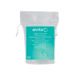 Alvita Large Cosmetic Pads Pack of 50