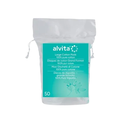 Alvita Large Cosmetic Pads Pack of 50