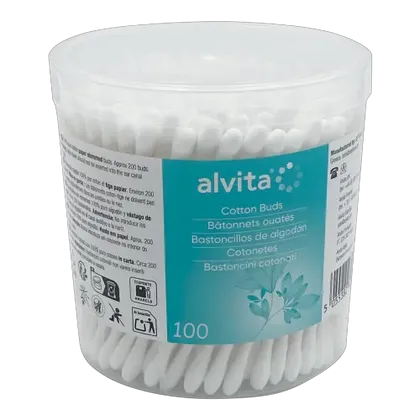 Alvita Cotton Buds Pack of 100