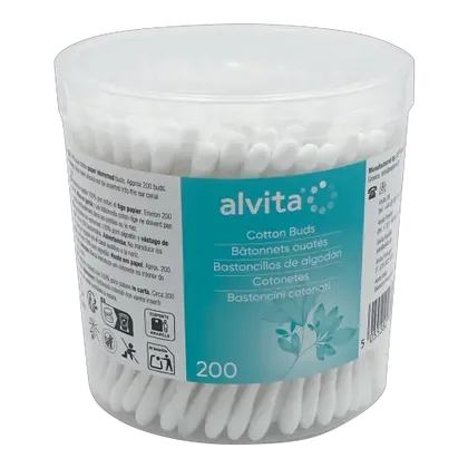 Alvita Cotton Buds Pack of 200