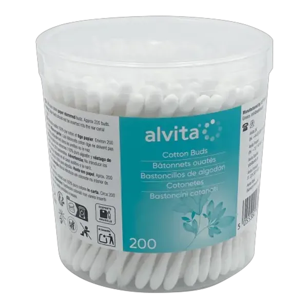 Alvita Cotton Buds Pack of 200