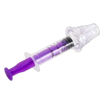Alvita Oral Syringe & Adapter 5ml