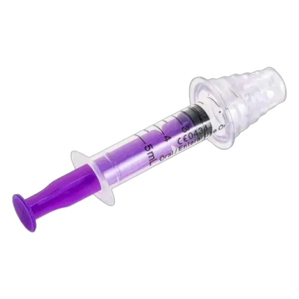 Alvita Oral Syringe & Adapter 5ml