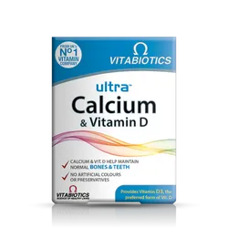 Vitabiotics Ultra Calcium & Vitamin D Tablets Pack of 30