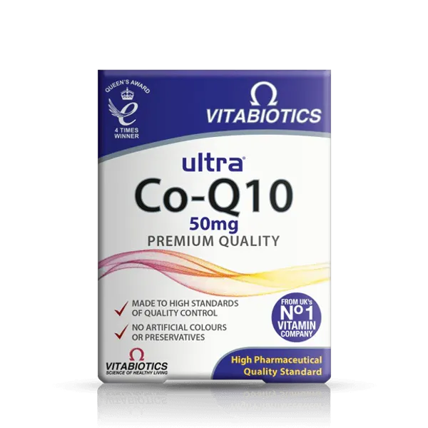 Vitabiotics Ultra Coenzyme Q10 Tablets Pack of 60