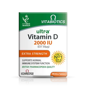 Vitabiotics Ultra Vitamin D3 2000iu Tablets Pack of 96