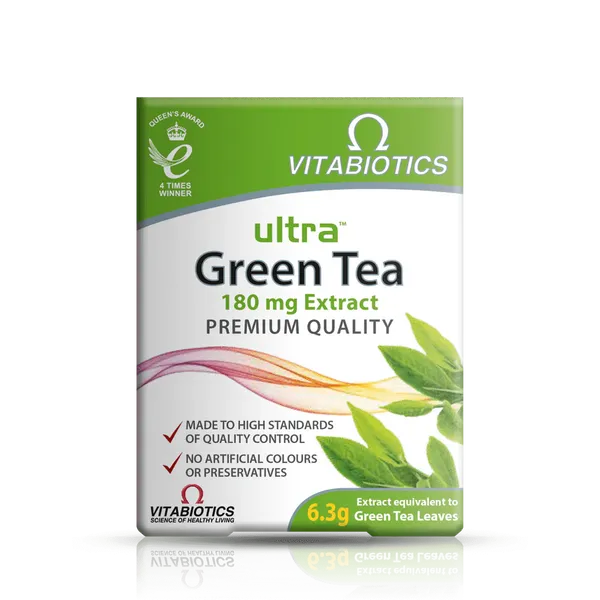 Vitabiotics Ultra Green Tea Tablets Pack of 30