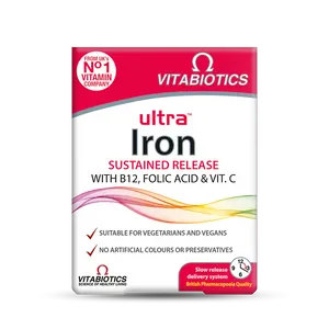 Vitabiotics Ultra Iron Tablets Pack of 30