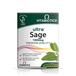 Vitabiotics Ultra Sage Tablets Pack of 30