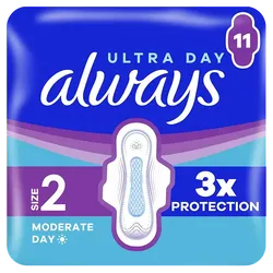 Always Ultra Moderate Size 2 Pads Pack of 11