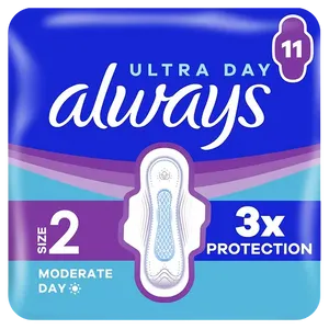 Always Ultra Moderate Size 2 Pads Pack of 11