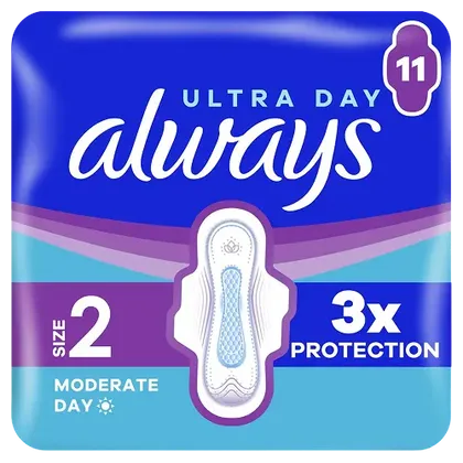 Always Ultra Moderate Size 2 Pads Pack of 11