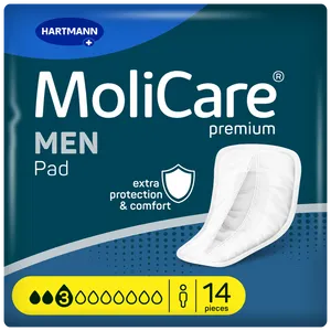 MoliCare Premium Men Pads 3 Drops Pack of 14