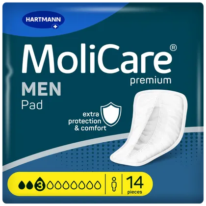 MoliCare Premium Men Pads 3 Drops Pack of 14