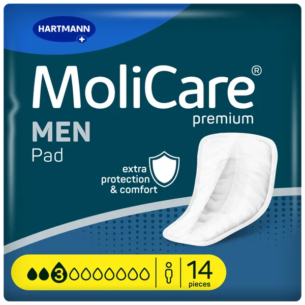 MoliCare Premium Men Pads 3 Drops Pack of 14