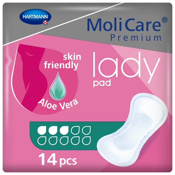 MoliCare Premium Lady Pads 3 Drops Pack of 14