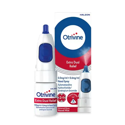 Otrivine Extra Dual Relief Nasal Spray 10ml