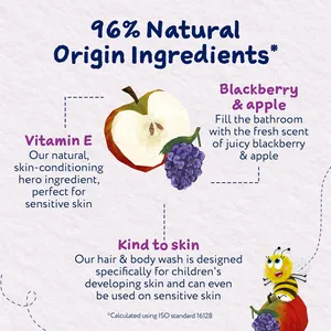 Childs Farm Blackberry & Apple Hair & Bodywash 250ml
