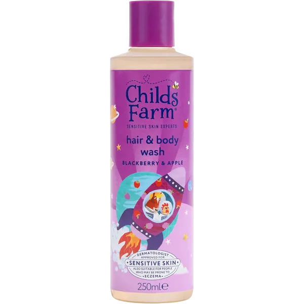 Childs Farm Blackberry & Apple Hair & Bodywash 250ml