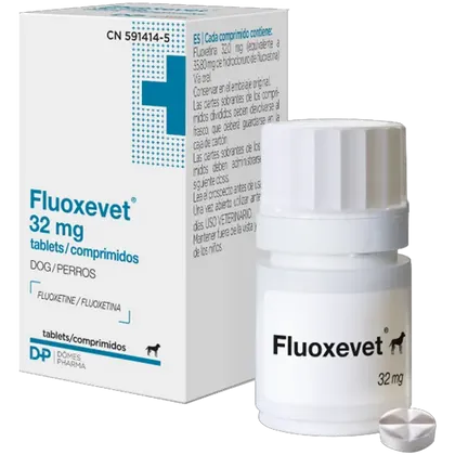 Fluoxevet 32mg Fluoxetine Tablets for Dogs Pack of 30