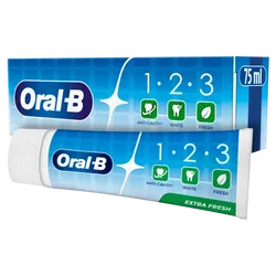 Oral B Toothpaste 123 Extra Fresh Toothpaste 75ml