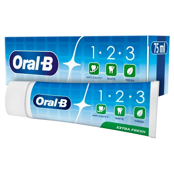 Oral B Toothpaste 123 Extra Fresh Toothpaste 75ml