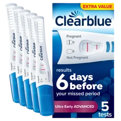 Clearblue Ultra Early Pregnancy Test Pack of 5