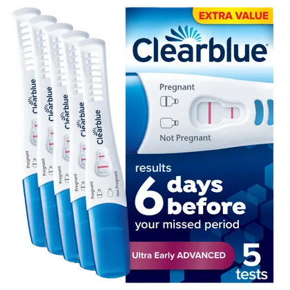 Clearblue Ultra Early Pregnancy Test Pack of 5